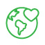 Reduced carbon footprint