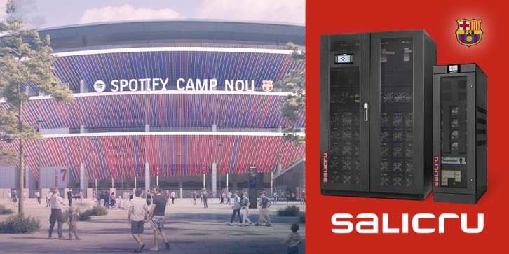 El Spotify Camp Nou elige Salicru para su respaldo energético crítico