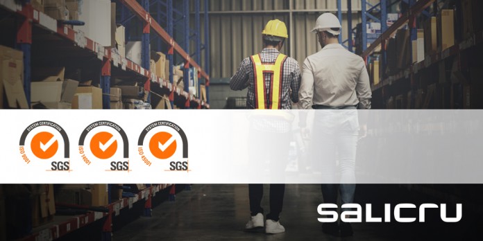 Salicru renueva sus certificados ISO 9001, ISO 14001 e ISO 45001 que avalan su sistema de calidad, seguridad y salud laboral